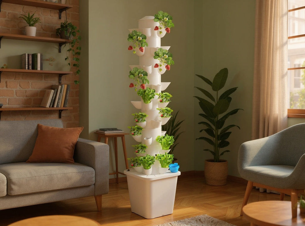 Hushé tower in urban apartment corner