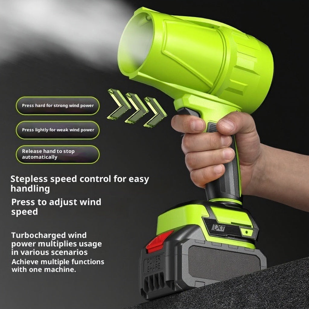 blower-in-use