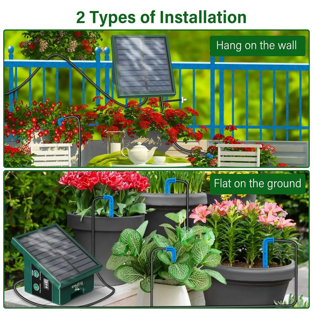 Hushé Solar Auto-Watering Kit