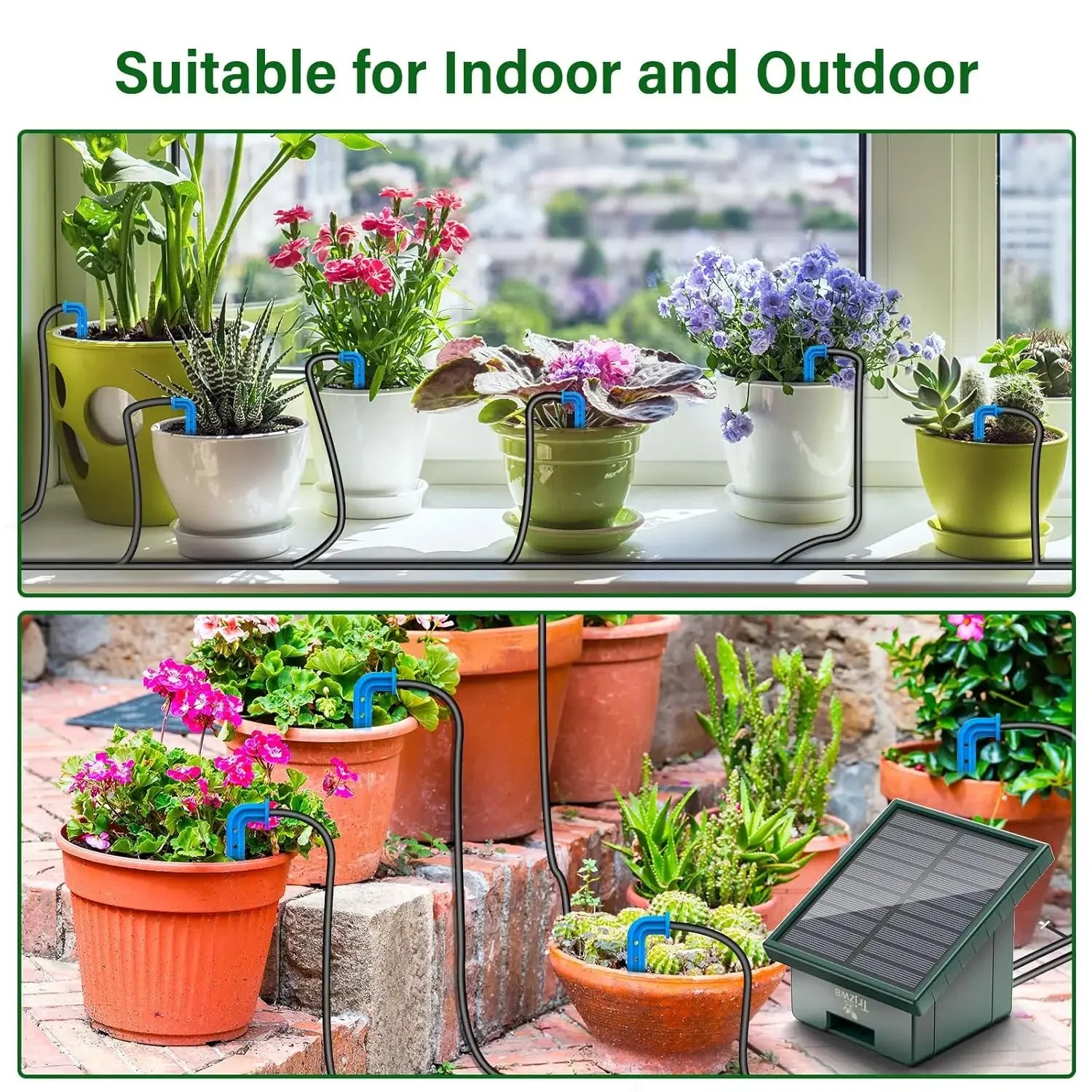 Hushé Solar Auto-Watering Kit