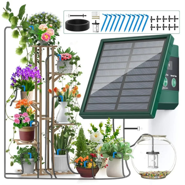 Hushé Solar Auto-Watering Kit