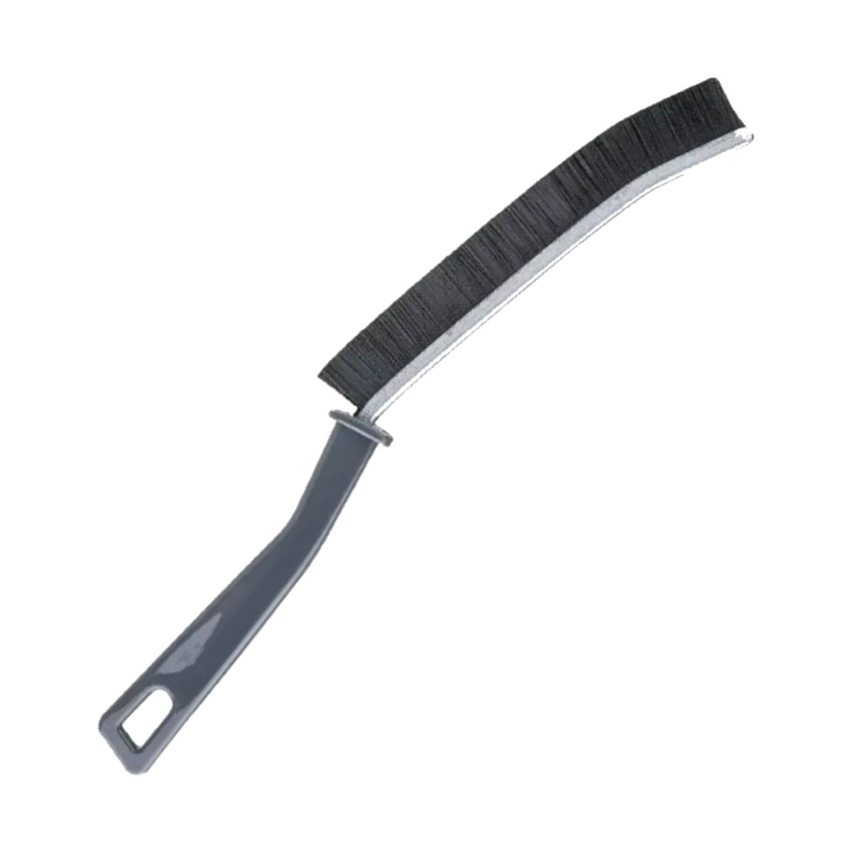 Gap brush for grout lines